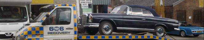 Classic Mercedes Car & Vehicle Breakdown Recovery in Yeadon