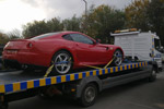 Ferrari car recovery from Ilkley to Bradford