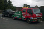 Range Rover car recovery