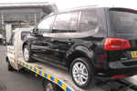 VW Touran car recovery